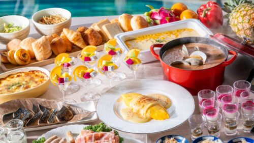朝食ビュッフェイメージです。