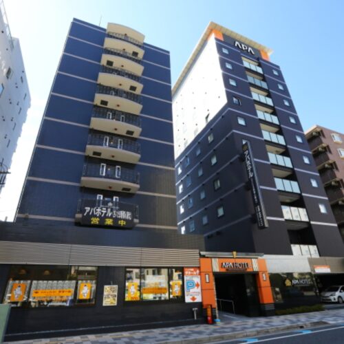アパホテルさいたま新都心駅北　外観です。