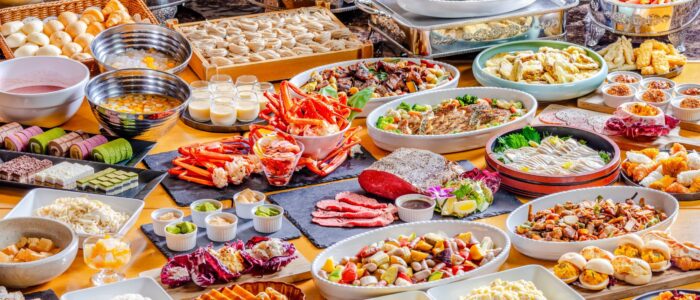 ニュー・グリーンピア津南1 「ニュー・グリーンピア津南」料理一例です。