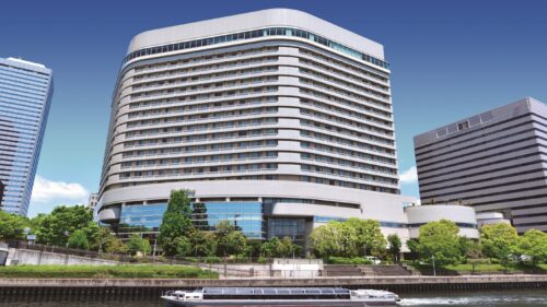 ホテルニューオータニ大阪 外観です。