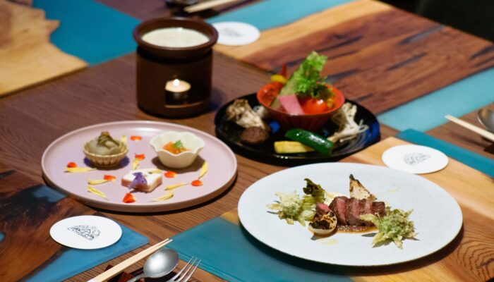 CYMBALS2 「CYMBALS」料理一例です。