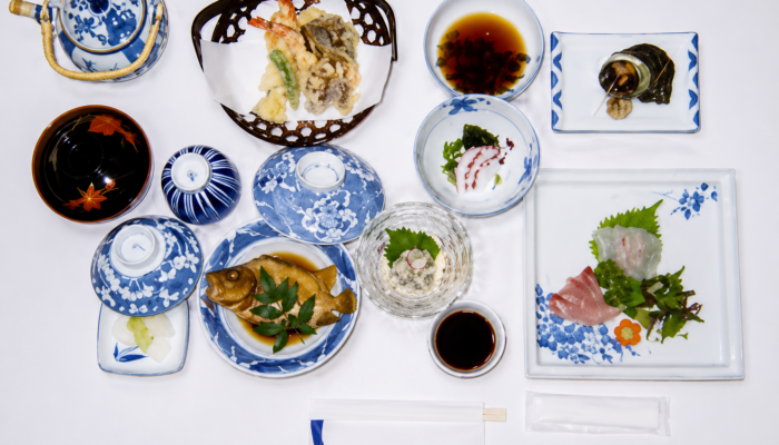 「民宿旅館ひよし」料理一例です。