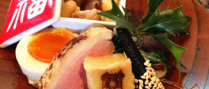 「ちいさなお宿　泉弘坊」料理一例です。