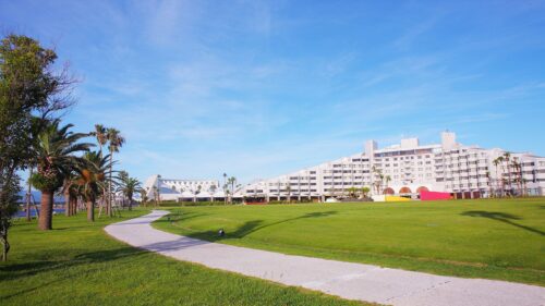 「THE LUIGANS SPA&RESORT」外観です。