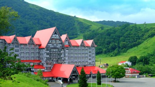 ホテルグリーンプラザ白馬」外観です。
