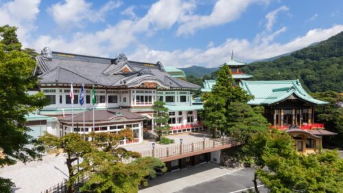 「富士屋ホテル」外観です。