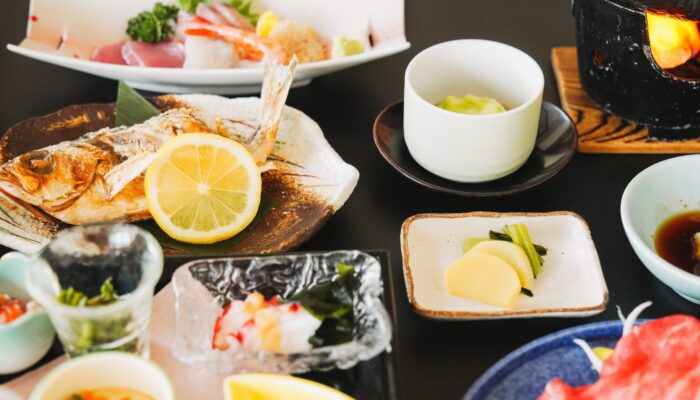 民宿 叶2 「民宿 叶」料理一例です。