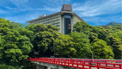 「湯本富士屋ホテル」外観です。